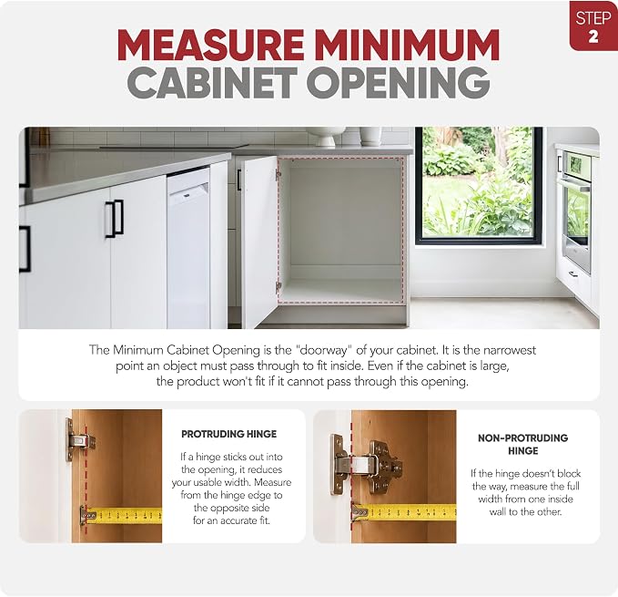 Rev-A-Shelf Maple Pullout Organizer w/ BLUM Soft-Close for Base Cabinets, Full Extension Slides & Adjustable Shelves, Min Opening Width of 14.5", 448-BCSC-14C - Image 4
