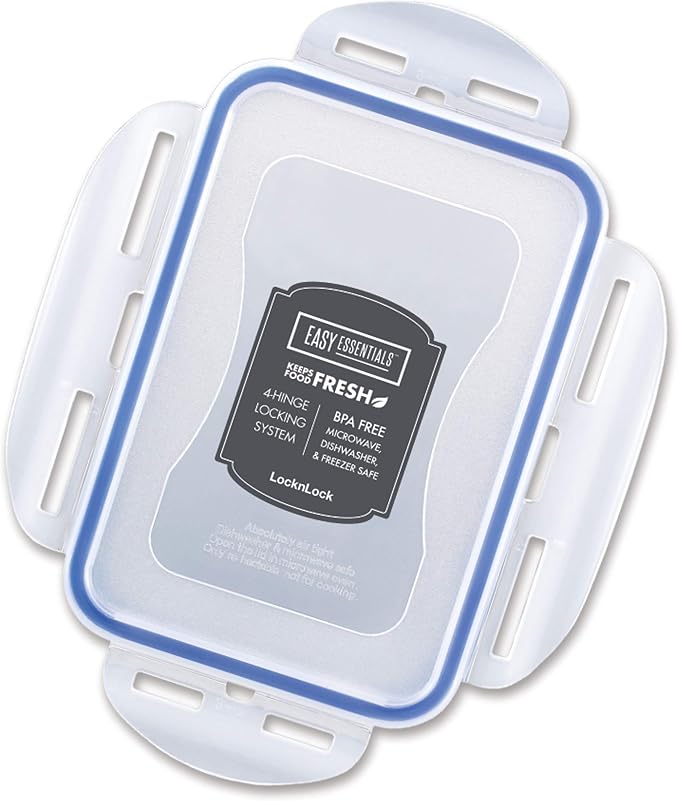 Lock & Lock Airtight Food Storage Containers with Lids, 38-Piece Set | BPA-Free, Airtight Seal, Dishwasher Safe, Great for Pantry Organization and Meal Prep, in Clear - Image 8