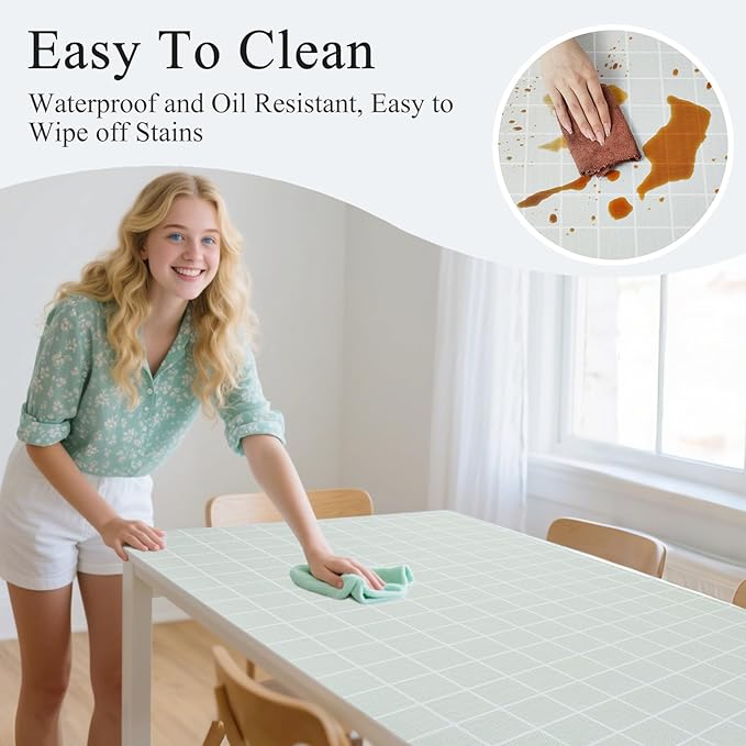 Beautysaid Shelf Liner Non Adhesive Drawer & Cabinet Liner for Kitchen Waterproof Sage Green Shelf Paper for Bathroom & Dress Drawer (12 in x 20 FT) - Image 3