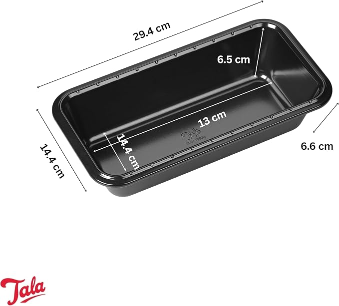 Tala Performance, 3lb Loaf Pan, Professional Gauge Carbon Steel with Whitford Eclipse Non-Stick Coating, Cake Tin - Image 3