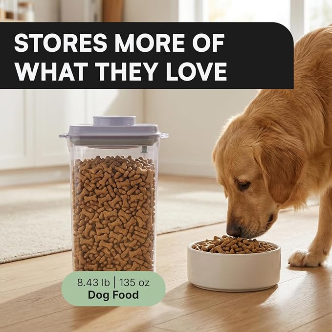 Bop Top Airtight Food Storage Containers | Pop-Top Lid | 16.5 Cups / 135 Oz | kitchen canister set, for flour, sugar, snacks, pasta, baking - Image 4