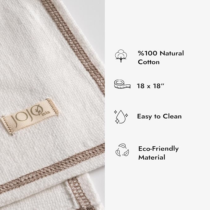 Odin 100% Turkish Cotton Dinner Napkins Set of 4, 18x18 Inch, Clean Edge, Oeko-TEX Certified, Reusable Cloth Napkins for Dining, Entertaining, and Holiday Tables - Image 3
