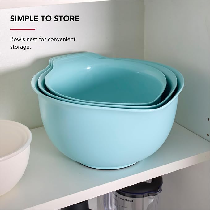 KitchenAid Universal Nesting Plastic Mixing Bowls - Image 6