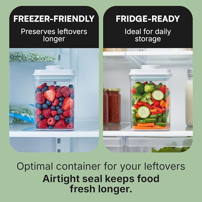 Bop Top Airtight Food Storage Containers | Pop-Top Lid | Multi-Pack | kitchen canister set, for flour, sugar, snacks, pasta, baking - Image 6