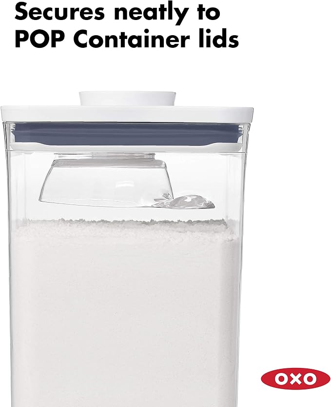 OXO Good Grips 3-Piece POP Cereal Dispenser Set and OXO Good Grips POP Container Accessories 3-Piece Scoop Set - Image 7