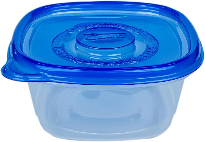 Glad GladWare Tall Entree Containers, Large Square, 42 Oz, 3 Count, 6-Pack | Lock-tight seal for meal prep and lunches in a tall square format; microwave and dishwasher safe - Image 4