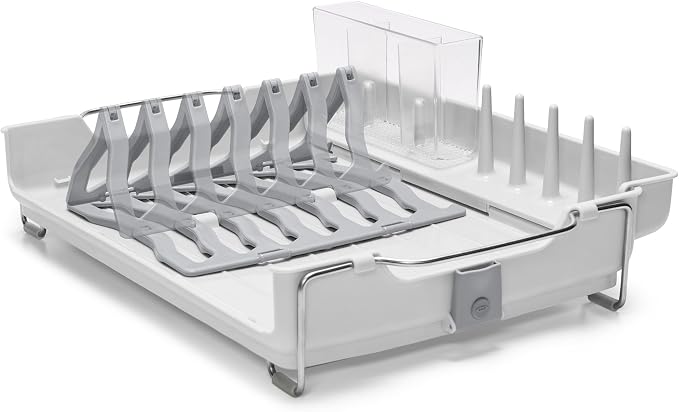 OXO Good Grips Foldaway Dish Rack - Image 13
