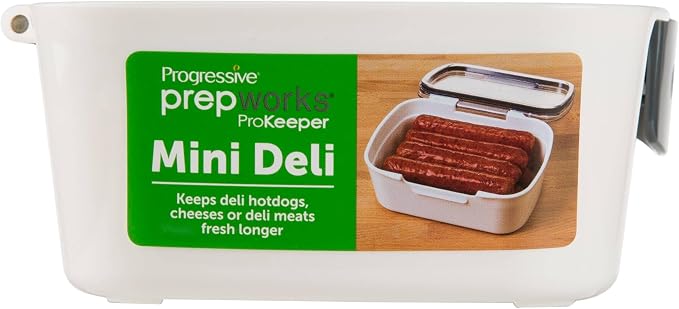 ProKeeper Mini Deli Storage Container, Airtight Silicone Seal for Fresh Keeping, Stores Deli Meats, Cheeses, and More, 5.75 Inches Long | Ideal for Deli Meats, Cheeses, and More, Dry-Erase Compatible Lid for Labeling, BPA-Free and Dishwasher Safe - Image 7