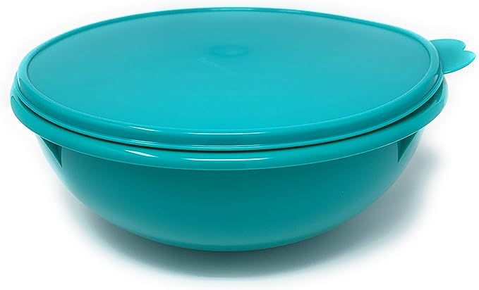 Tupperware Fix n Mix Plastic Bowl Teal Blue by Tupperware
