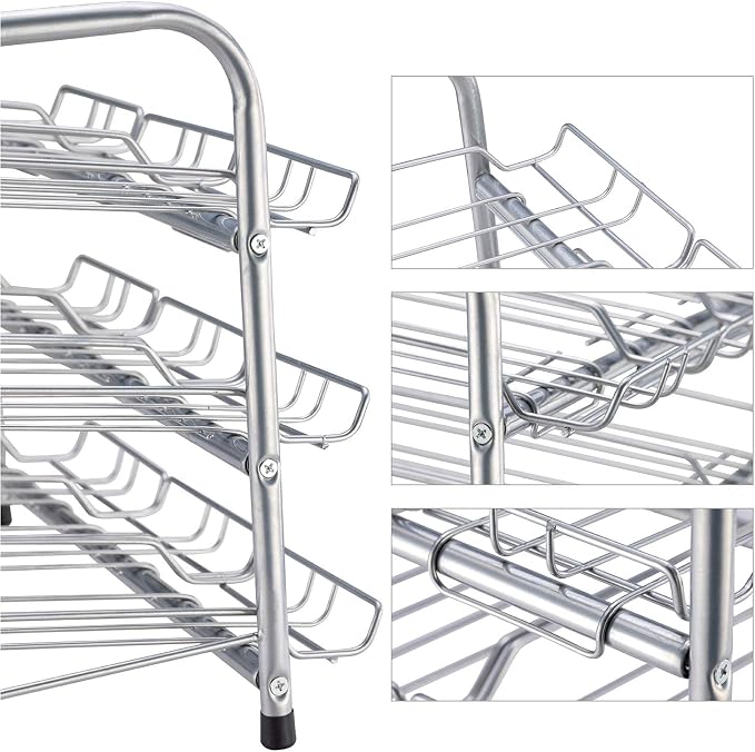 Can Organizer for Pantry, Can Rack Can Storage Dispenser for Canned Food (3 tiers) - Image 8