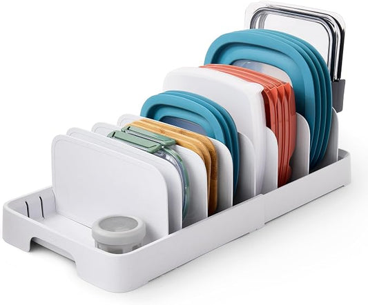YouCopia StoraLid 40 Container Lid Organizer, Expandable Adjustable Holder by YouCopia