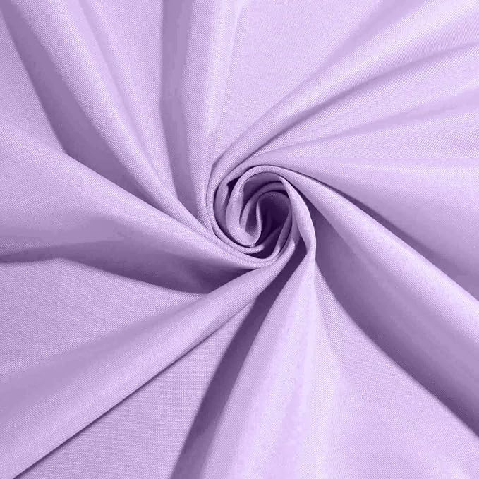 Efavormart Premium Cloth Napkins Set of 10, 17x17 Inch Lavender Seamless Dinner Napkins, Washable Linen Table Napkin Cloth with Hemmed Edges for Weddings, Party and Banquet - Image 8