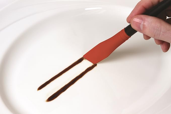 Mercer Culinary Silicone Plating Brush Set- 5 Brushes and a Carrying Case - Image 2