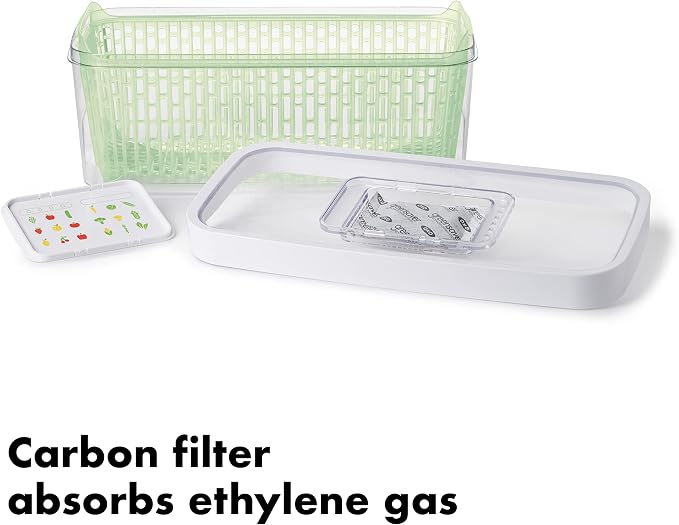 OXO Good Grips GreenSaver Produce Keeper - Large,White (Pack of 4) - Image 4
