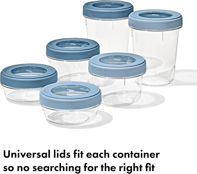 OXO Good Grips Twist & Stack Container – 20 oz – 2 Pack - Image 5