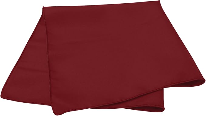 17x17-Inch Square Polyester Cloth Napkins, Brick Set of 36 - Image 2
