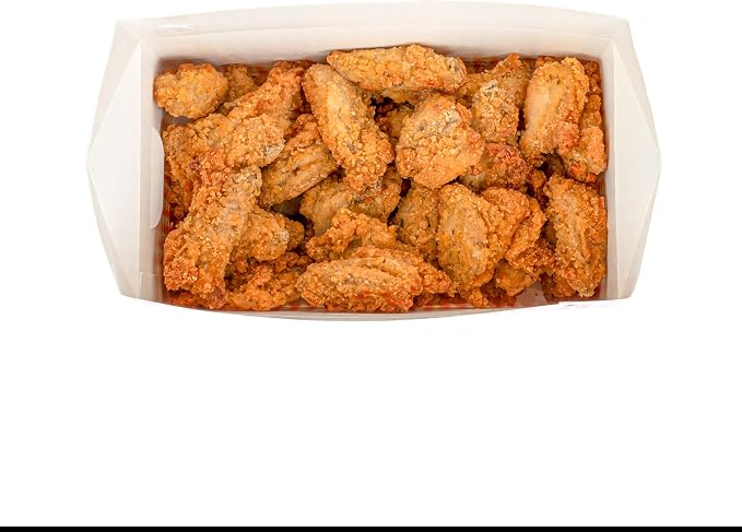 Restaurantware Bio Tek 80 Ounce To Go Boxes 400 Rectangle Take Out Food Containers - Fast Top Closure Disposable Red Houndstooth Paper Carry Out Containers For Burgers Or Fried Chicken - Image 11