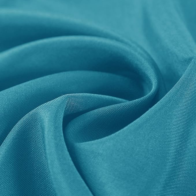 Cloth Napkins 20x20 inch Washable Polyester Dinner Napkins Soft Table Napkins for Wedding Party Dining Banquet(Caribbean Blue,100PCS) - Image 5