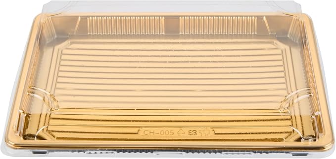 Restaurantware Plastic Sushi Trays 100 Pack of 10 x 7.2 x 1.77 Inch With Clear Lids Leak-Resistant Sushi Take Out Boxes Stackable Containers For Grab-And-Go - Image 20