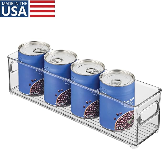 InterDesign Refrigerator and Freezer Storage Container – Deep Organizer Bin for Kitchen, Clear | Deep Organizer Bin, For Kitchen - Image 2