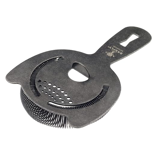 Barfly Heavy-Duty Spring Bar Strainer, Vintage Black - Image 5