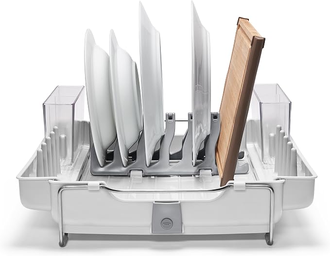 OXO Good Grips Foldaway Dish Rack - Image 9