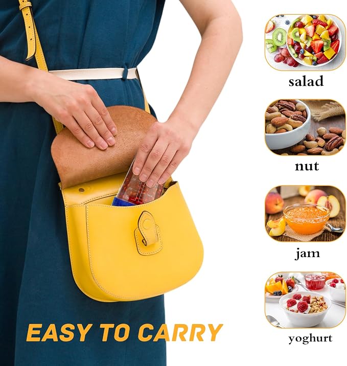 40 Pack 4oz Small Containers with Lids,Reusable Salad Dressing Container Airtight Leakproof Condiment Containers with Screw Lids,Take Away Stackable Plastic Dip Sauce Cups for Snack,Drink,Ketchup - Image 5