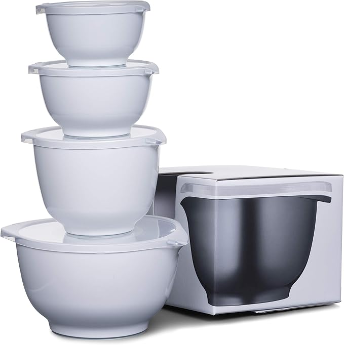 Rosti Precision Craft Mixing Bowl Set 4 Pcs Elevate Your Culinary Experience Stylish Nesting Bowls for Effortless Cooking and Baking - Image 4