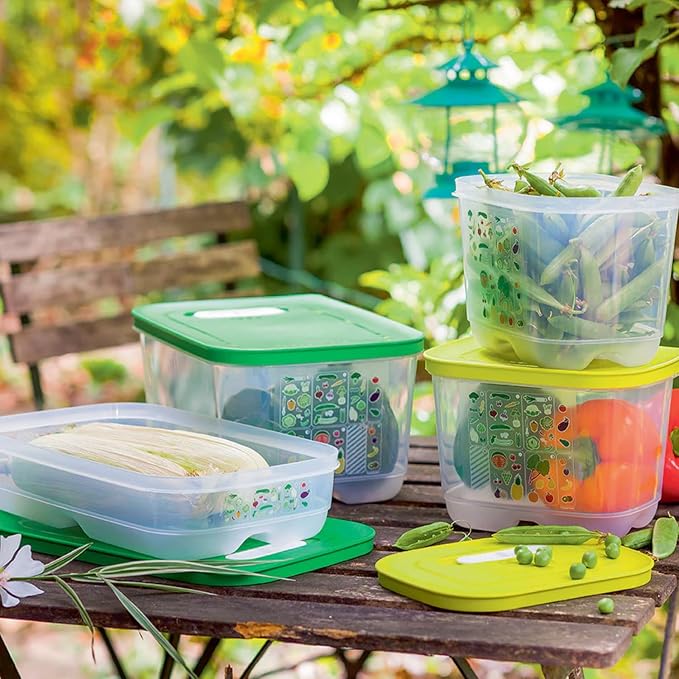 Tupperware Fridgesmart 4 Piece Food Storage Container Set, Dishwasher Safe and BPA Free (4 Containers, 4 Lids) - Image 6