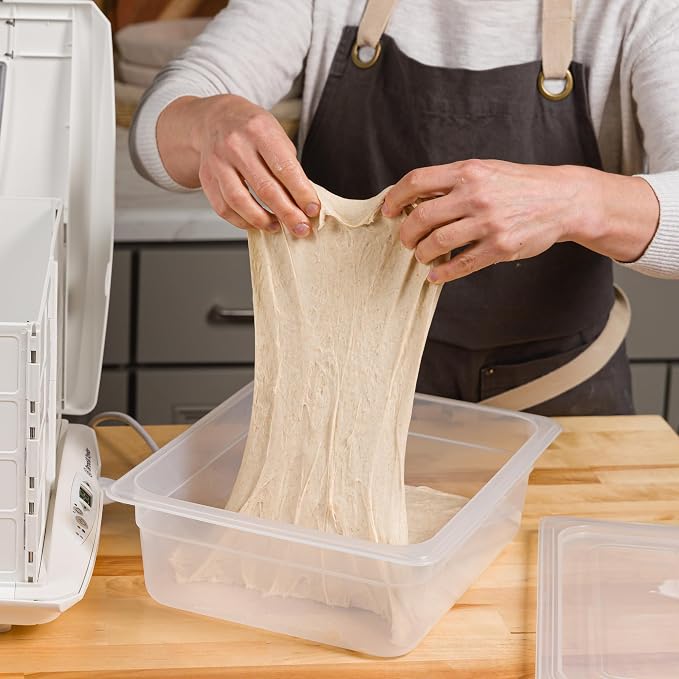 Brod & Taylor Proofing Container (2 Pack) With 6L Capacity, Fits Up to 3000 Grams of Dough – Dough Rising Box for Bread, Sourdough & Pizza (Dishwasher Safe, BPA-Free) - Image 3