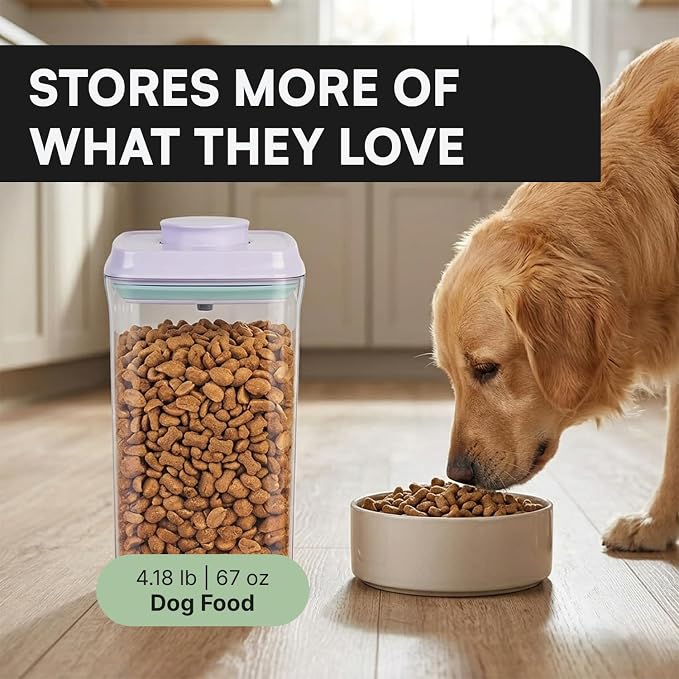 Bop Top Airtight Food Storage Containers | Pop-Top Lid | 8 Cups / 67 Oz | kitchen canister set, for flour, sugar, snacks, pasta, baking - Image 4