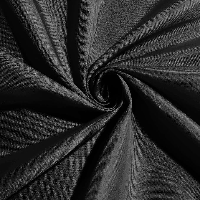 Efavormart Premium Cloth Napkins Set of 100, 20x20 Inch Black Seamless Dinner Napkins, Washable Linen Table Napkin Cloth with Hemmed Edges for Weddings, Party and Banquet - Image 3