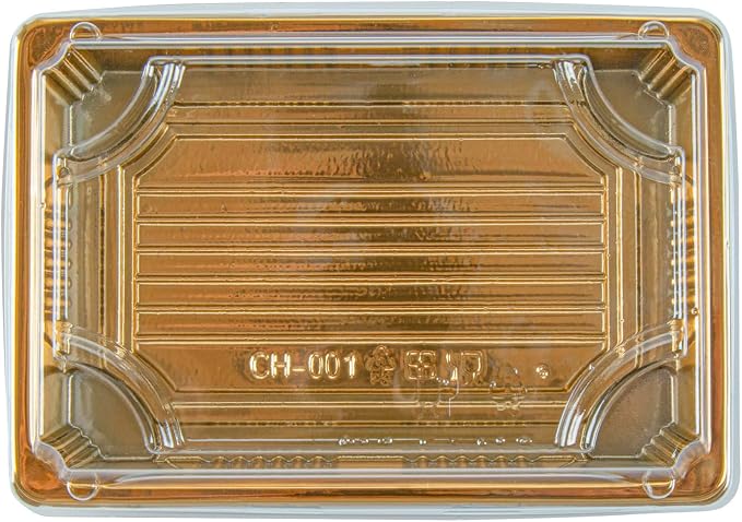 Restaurantware Plastic Sushi Trays 100 Pack of 6.5 x 4.33 x 1.57 Inch With Clear Lids Leak-Resistant Sushi Take Out Boxes Stackable Containers For Grab-And-Go - Image 14