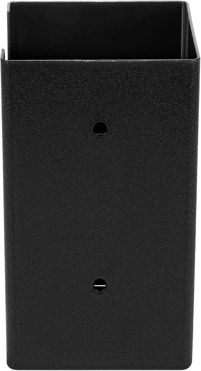 Restaurantware Restpresso Coffee Bar Organizer, 1 Count Durable 1 Compartments, Compact Size, Black Plastic Tabletop Coffee Supplies Organizer For Homes, Office Spaces, Breakrooms, and Lounges - Image 11