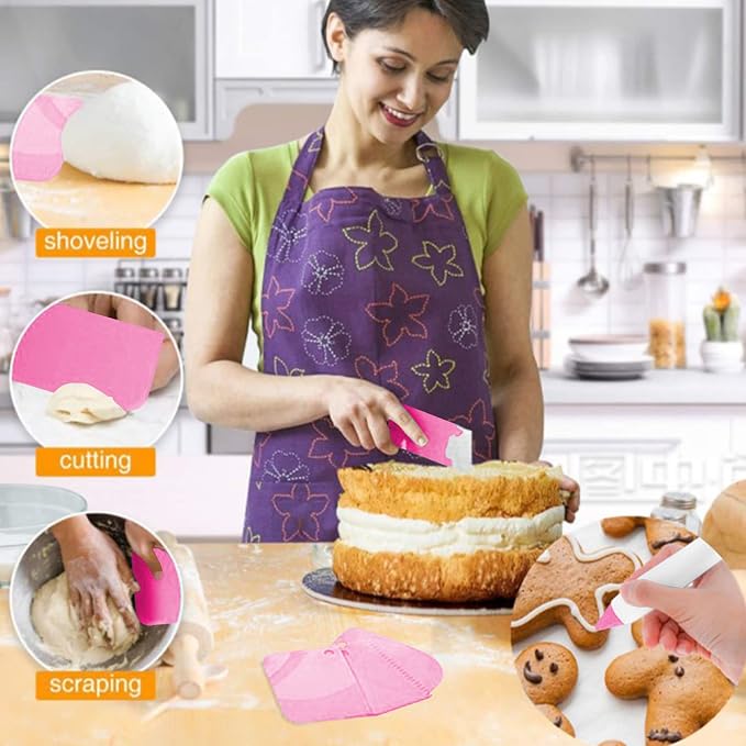 Cake Decorating Kit,Piping Bags and Tips Set,Cake Decorating Supplies,Frosting Piping Kit,Cake Baking Supplies for Beginners (255PCS) - Image 2