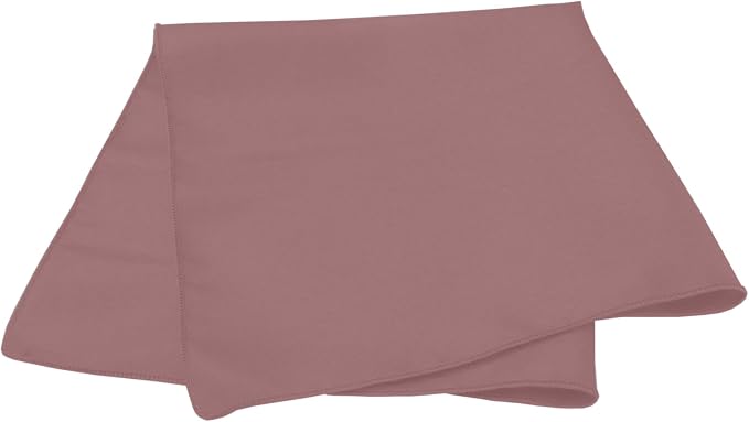 17x17-Inch Square Polyester Cloth Napkins, Mauve Set of 36 | Bulk Case of 3 Dozen, Seamless, Serged Edges, Machine Washable, Wrinkle-Resistant, Flame-Resistant, Stain-Resistant, Pink - Image 2