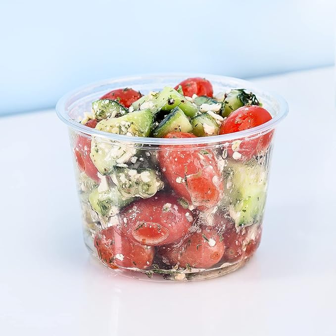 Karat 16oz PET Round Deli Container (117mm), FP-DC16-PET - 500 ct - Image 7