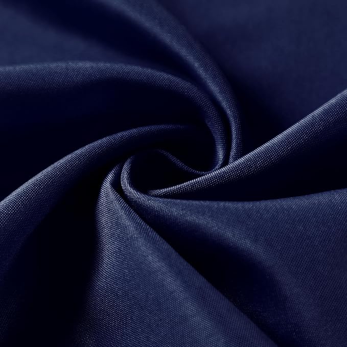 Bailarina Cloth Napkins Set of 120,17x17 inches Dinner Napkins Cloth Washable,Polyester Square Table Cloth Napkin Bulk with Hemmed Edges Ideal for Banquets, Parties and Weddings-Navy Blue - Image 5