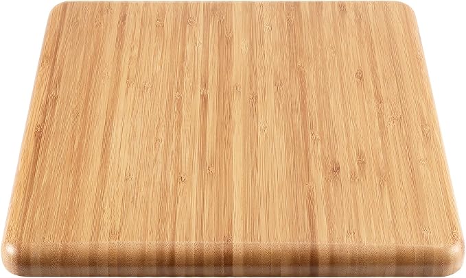 4 Pack 11.8 Inches Square Bamboo Tray, Natural Bamboo Serving Platter, Bamboo Serving Tray for Coffee, Tea, Fruits, Cheese - Image 5