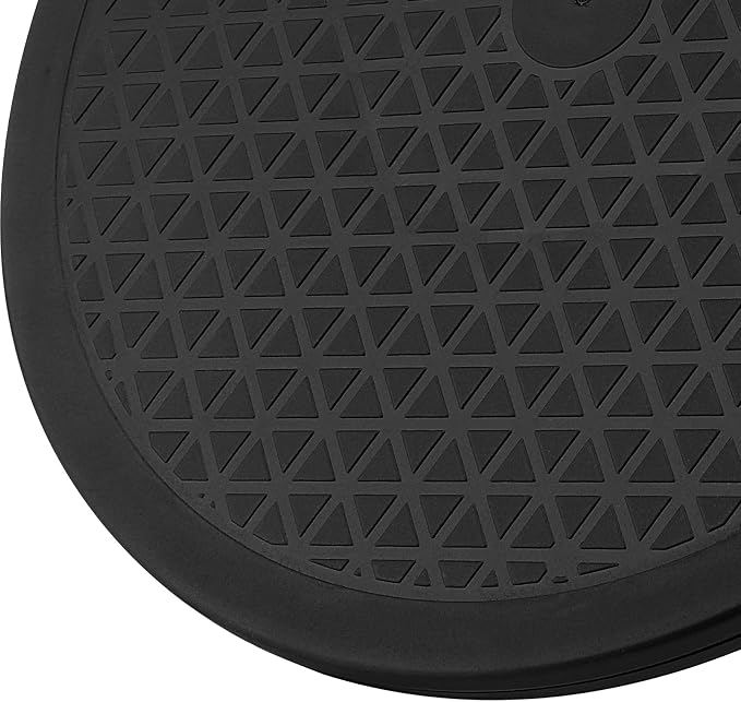 SINJEUN 8 PCS 12 Inch 360° Rotating Swivel, Rotating Swivel Stand Turntable Lazy Susan Monitor Stand for Plants, Models and Handicraft, Black - Image 3
