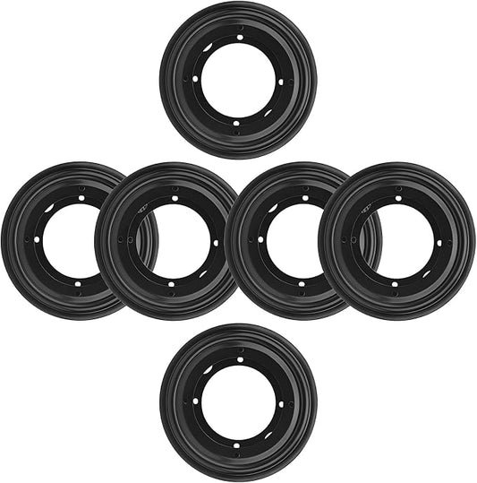 6 PCS 5.5" Lazy Susan Bearing,Heavy Duty Turntable Swivel for Rotating | Thickened steel resists rust & wear,5/16" thickness for stable rotation,360° swivel,ideal for tables,shelves & cabinets by High-PQ