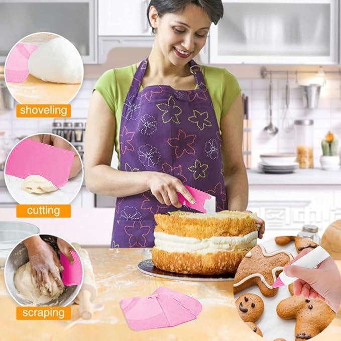 Cake Decorating Kit,Piping Bags and Tips Set,Cake Decorating Supplies,Frosting Piping Kit,Cake Baking Supplies for Beginners (66PCS) - Image 6
