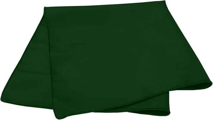 20x20-Inch Polyester Cloth Napkins, Hunter, Set of 12 - Image 2