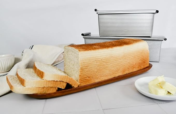 USA Pan Bakeware Pullman Loaf Pan With Cover, 9 x 4 inch, Nonstick & Quick Release Coating, Made in the USA from Aluminized Steel - Image 6