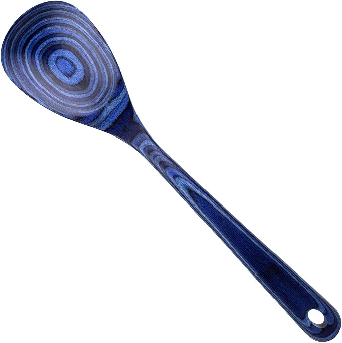 Totally Bamboo Baltique Malta Collection 12-1/2" Wooden Cooking Spoon, Safe for Nonstick by TotallyBamboo