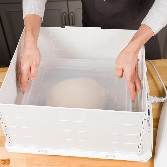Brod & Taylor Proofing Container (2 Pack) With 6L Capacity, Fits Up to 3000 Grams of Dough – Dough Rising Box for Bread, Sourdough & Pizza (Dishwasher Safe, BPA-Free) - Image 4