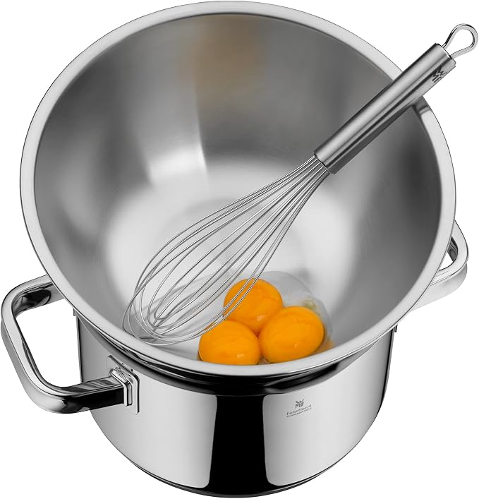 WMF 645709990 Gourmet Bowl Set for Kitchen 4-Piece, Cromargan Stainless Steel, Multifunctional, Mixing Bowl, Serving Bowl, Stackable - Image 6