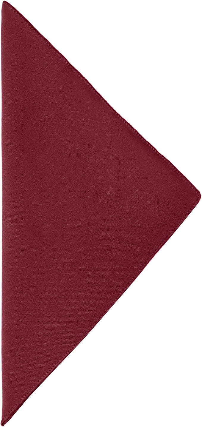 17x17-Inch Cotton-Feel Cloth Napkins, Brick, Set of 60 - Image 2