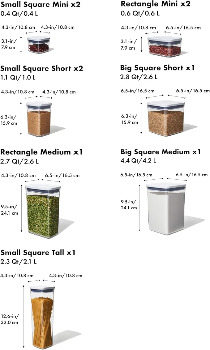 OXO Good Grips 10 Piece POP Container Set - Image 8