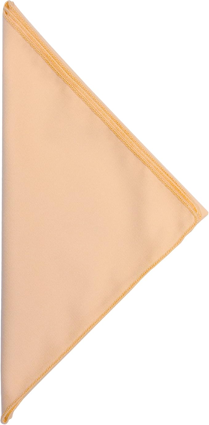17x17-Inch Square Twill Cloth Napkins, Peach, Set of 36 - Image 2